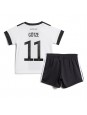 Tyskland Mario Gotze #11 Replika Hemmakläder Barn VM 2022 Kortärmad (+ byxor)